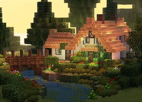 Stream Cottage Minecraft Map