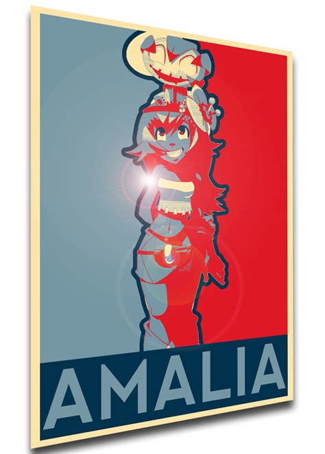 Poster Propaganda Ma0267 Wakfu Amalia Sheran Sharm Variant