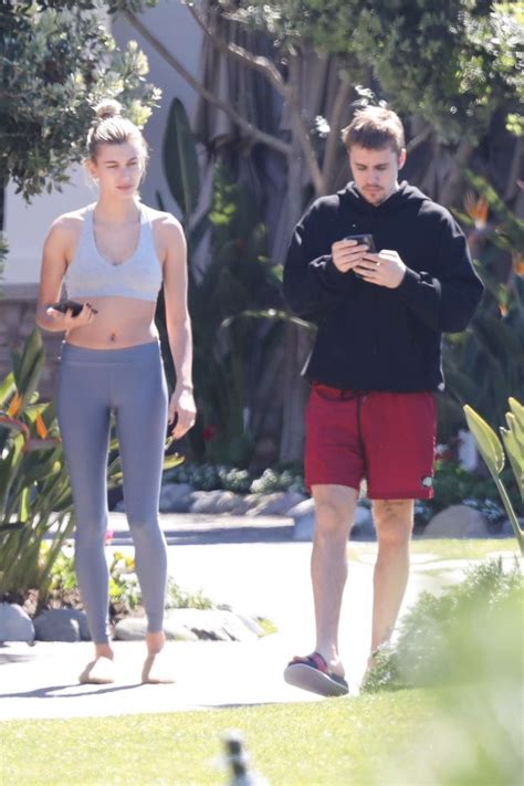 hailey baldwin and justin bieber out in laguna beach 14 gotceleb