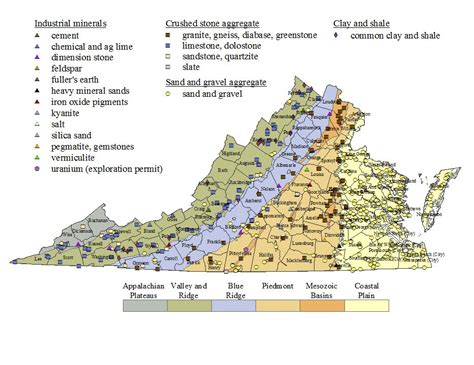 Virginia Geological Survey Mineral Resources