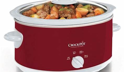 crock pot original slow cooker manual