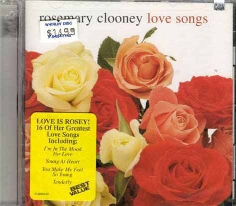 Love Songs By Rosemary Clooney Cd Jan Columbia Usa For Sale Online Ebay
