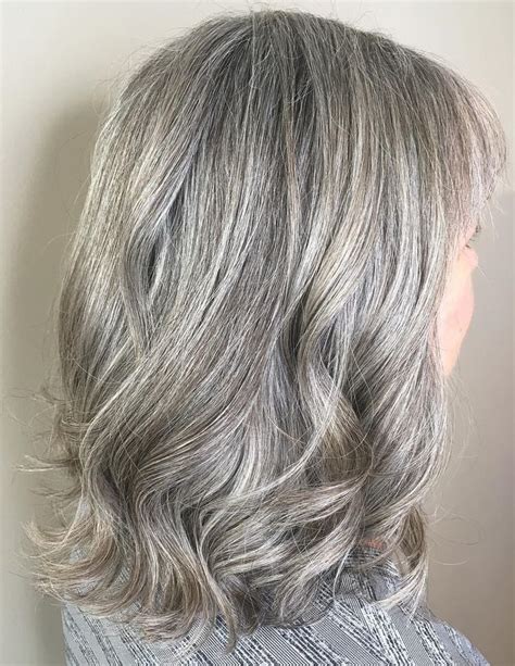 65 Gorgeous Hairstyles For Gray Hair To Try In 2023 Gorgeous Gray Hair Long Gray Hair Medium