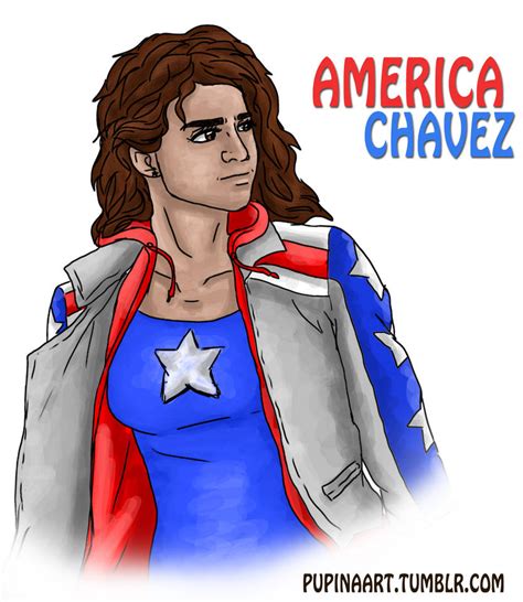 America Chavez Fanart By Lilalaune4 On Deviantart
