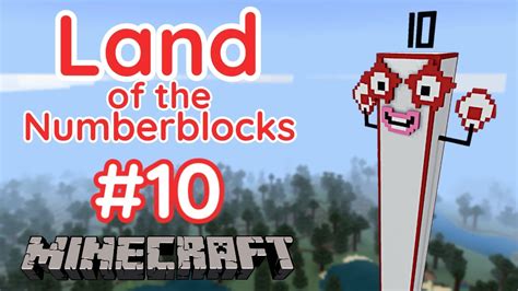 Numberblock 10 Numberblocks Minecraft Giant Numberblock 10 Youtube