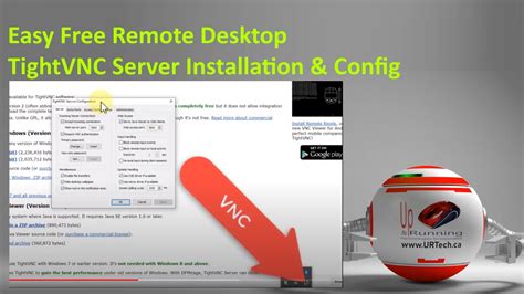 Easily Setup A Free Vnc Server Tightvnc For Remote Desktop Youtube