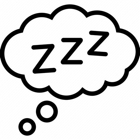 Bubble Nap Napping Sleep Sleeping Slumber Zzz Icon Download On