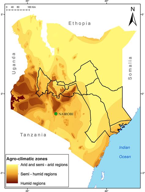 Interactive kenya map on googlemap. Agro-ecological zone map for Kenya showing the counties, outlined in... | Download Scientific ...