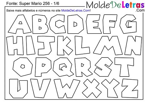 Resultado De Imagen Para Super Mario Decoracion Moldes Letras Super