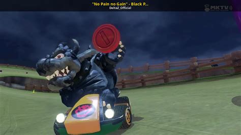 No Pain No Gain Black Paint Bowser Mario Kart 8 Mods