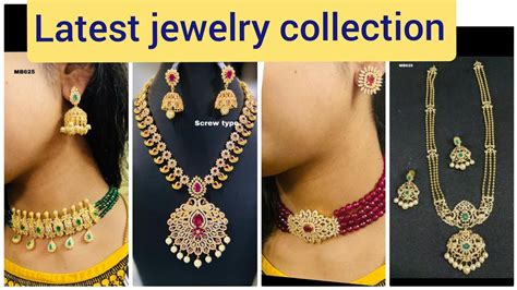 Latest Imitation Jewelry Collection Online Shopping Youtube