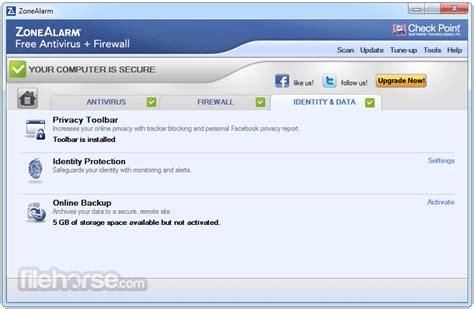 If you find out any great firewall software for windows please give us your feedback. ZoneAlarm Free Antivirus + Firewall 15.4.062.17802 ...