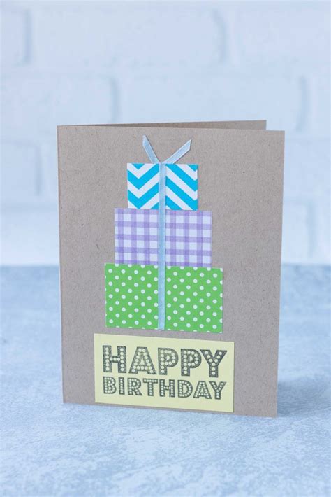 10 Simple Diy Birthday Cards Simple Cards Handmade Easy Birthday