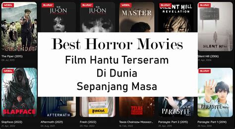 Best Horror Movies Rekomendasi Film Hantu Terseram Barat Yang Wajib Kamu Tonton BebasKata Com