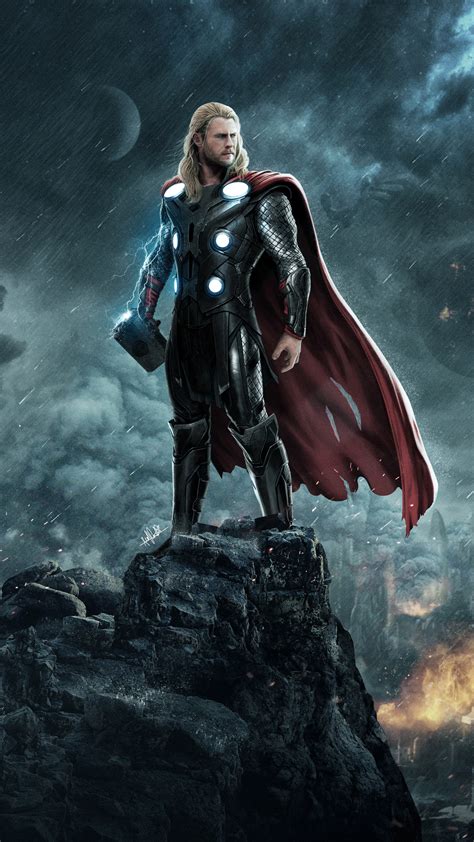 1080x1920 1080x1920 Thor Hd Superheroes Artwork Digital Art