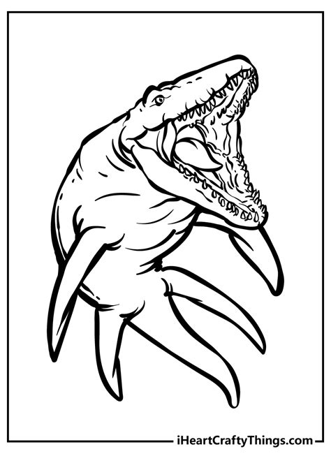 Coloring Pages Jurassic World