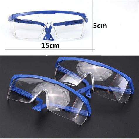 buy anti droplet safety glasses eye protection lab outdoor work clear anti flu safety goggles
