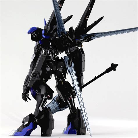Custom Build Fm 1100 Gundam Barbatos Lupus Rex Black