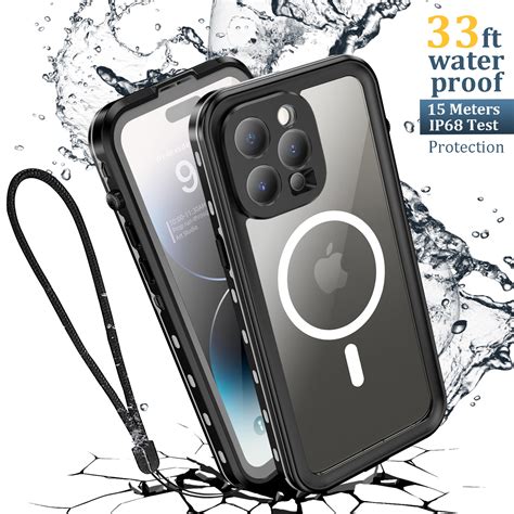 Elegant Choise Waterproof Phone Case With Screen Protector For Iphone 14 Pro Max14 Pro14 Plus