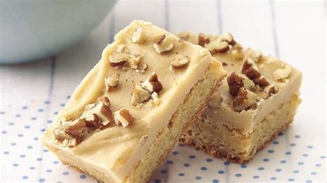 Blonde Brownies With Brown Sugar Frosting Recipe From Betty Crocker