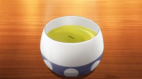 Itadakimasu Anime Matcha Green Tea Drinking Tea Green Tea