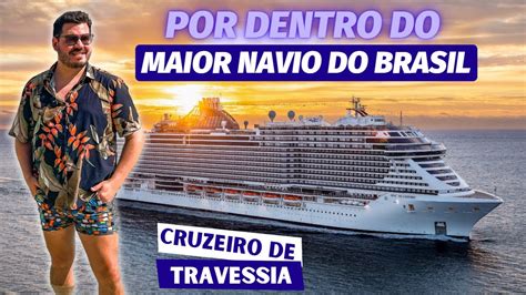 Como O Cruzeiro De Travessia Entre Miami E Brasil No Navio Msc