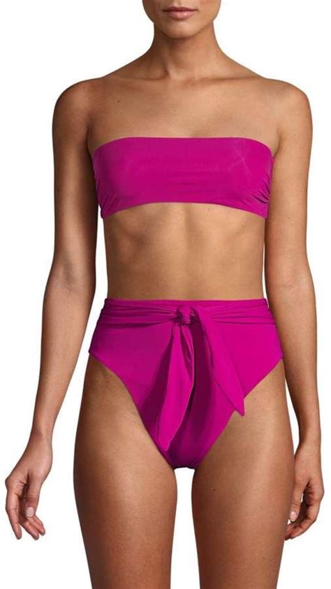 Mara Hoffman Abigail Bandeau Bikini Top Sponsored Ad Abigail