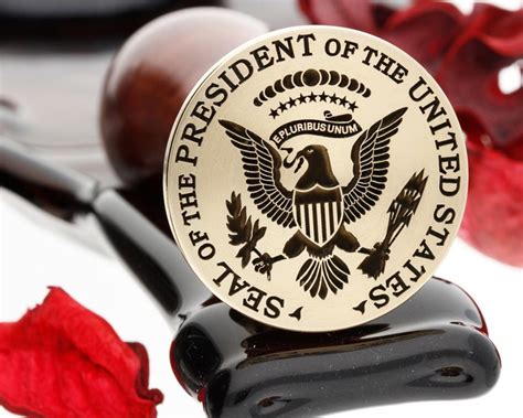 Presidential Seal Of The Usa Wax Seal Stamp
