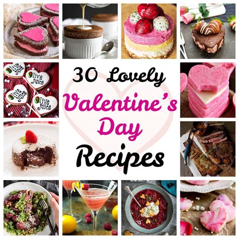 30 Lovely Valentines Day Recipes • Salt And Lavender