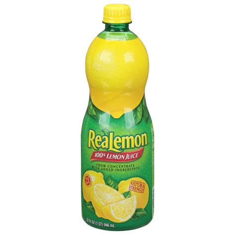 Save On Realemon 100 Lemon Juice From Concentrate Order Online