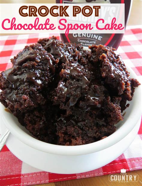Read full profile those of us who love our crock pots know how fantastic slow cookers. Crock pot chocolate spoon cake | Recipe | Crock pot ...