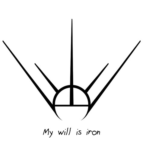 Sigil Athenaeum — Hey There If Youre Up For It A My Will Is Iron