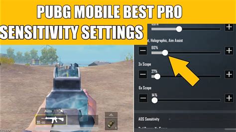 BEST SENSITIVITY SETTING AND FULL GUIDE RECOIN IN PUBG MOBILE YouTube