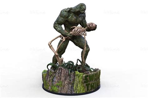 Swamp Thing 3d Model Ready To Print Stl