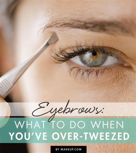How To Tweeze Your Eyebrows Perfectly Every Time By L