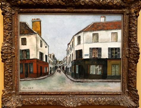 Maurice Utrillo 1883 1955 Rue A Pontoise C1905 Birmingham Museum