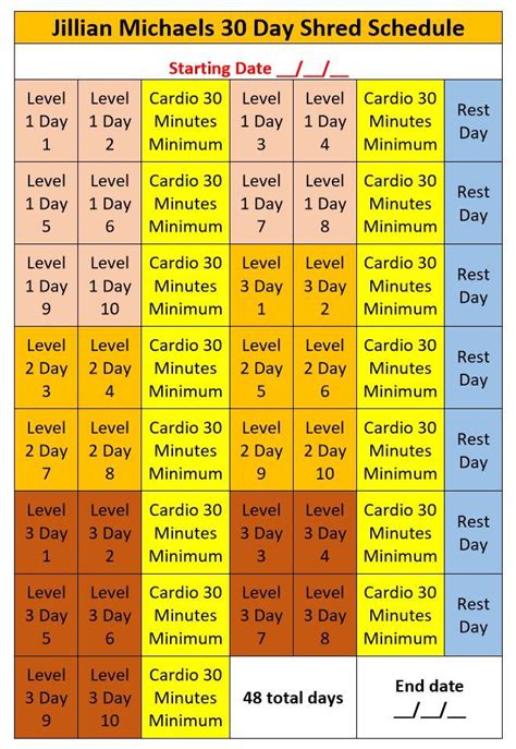 20 Minute Jillian Michaels 30 Day Shred Workout 2 For Women Workout