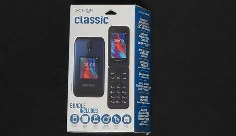 Schok Classic Flip Phone (GSM Unlocked) 8GB - Black - www.asshodriyah9.com