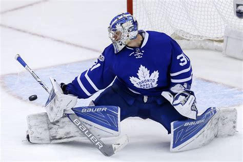 Toronto Maple Leafs Frederik Andersen Number Eight Goalie