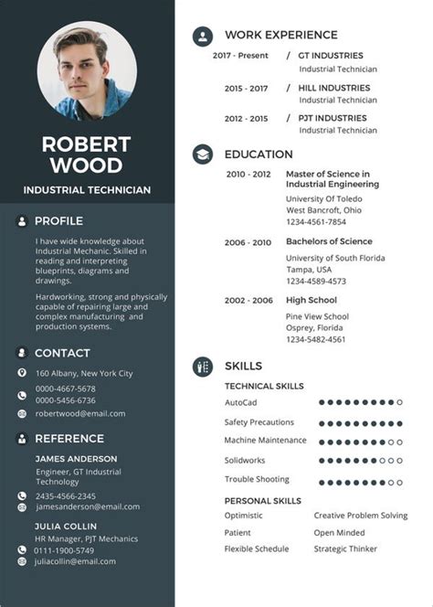 Download as pdf or use digital cv. Professional Resume Template - 60+ Free Samples, Examples, Format Download | Free & Premium ...