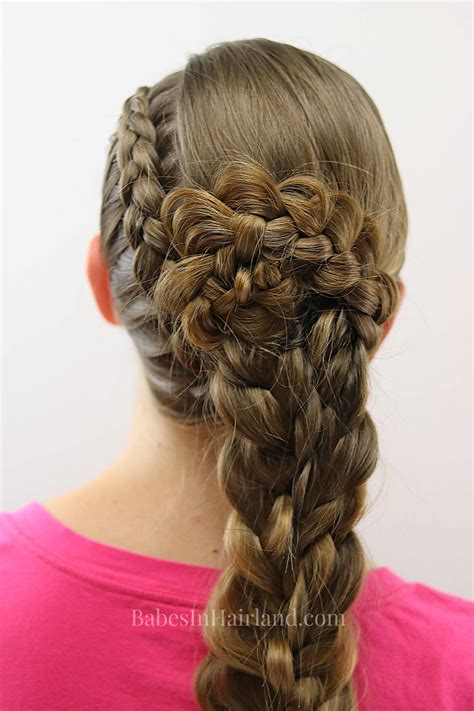 side swept braids and braided flower an edgy but elegant braid hairstyle