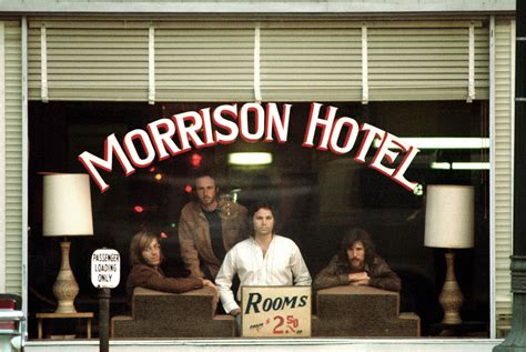 The Doors Album Cover For Morrison Hotel