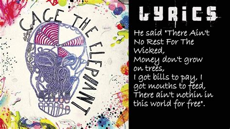 Read or print original ain't no rest for the wicked lyrics 2021 updated! Ain't No Rest For The Wicked (Instrumental) With Lyrics ...