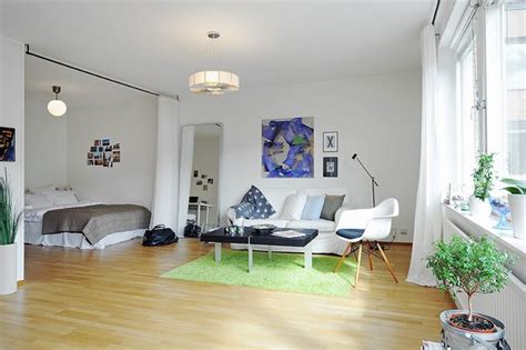 One Room Apartment Design Ideas