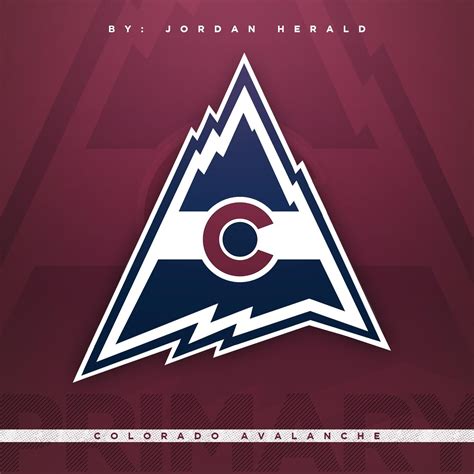 Philipp grubauer colorado avalanche pixel art 3 art print by joe hamilton. Colorado Avalanche Logo Concept : hockeydesign