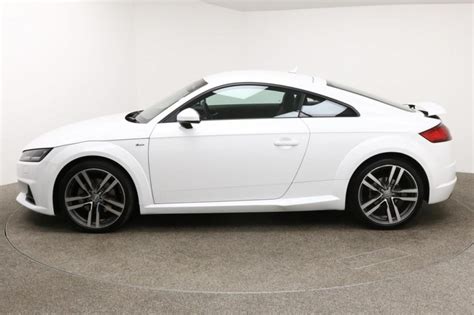 Used 2017 White Audi Tt Coupe 18 Tfsi S Line 2d 178 Bhp For Sale In