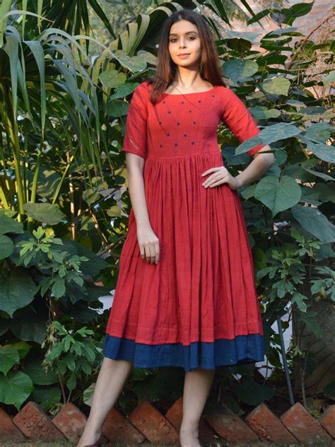 The Layered Frock Casual Frocks Frock For Women Cotton Dress Pattern