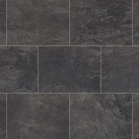 Floor tile that is too smooth can cause slips and falls, especially in a wet environment like a bathroom. Natural Slate Effect Vinyl Flooring - Karndean ...