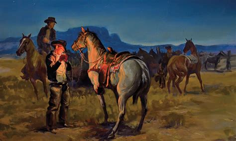 Cowboy Oil Paintings