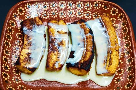 Fried Bananas With Sweetened Condensed Milk Plantain Dessert Recipes
